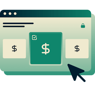 La página de registro muestra tres planes, incluido el plan anual y mensual de ExpressVPN.