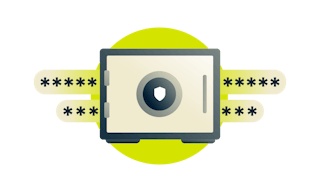 ExpressVPN Keys: locked vault protecting passwords.